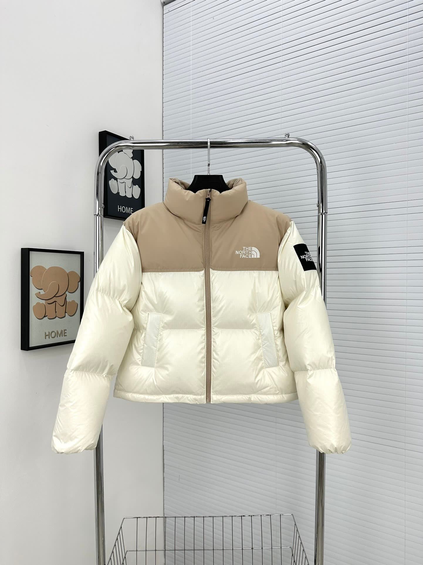 The North Face Cropped Down Puffer Jacket